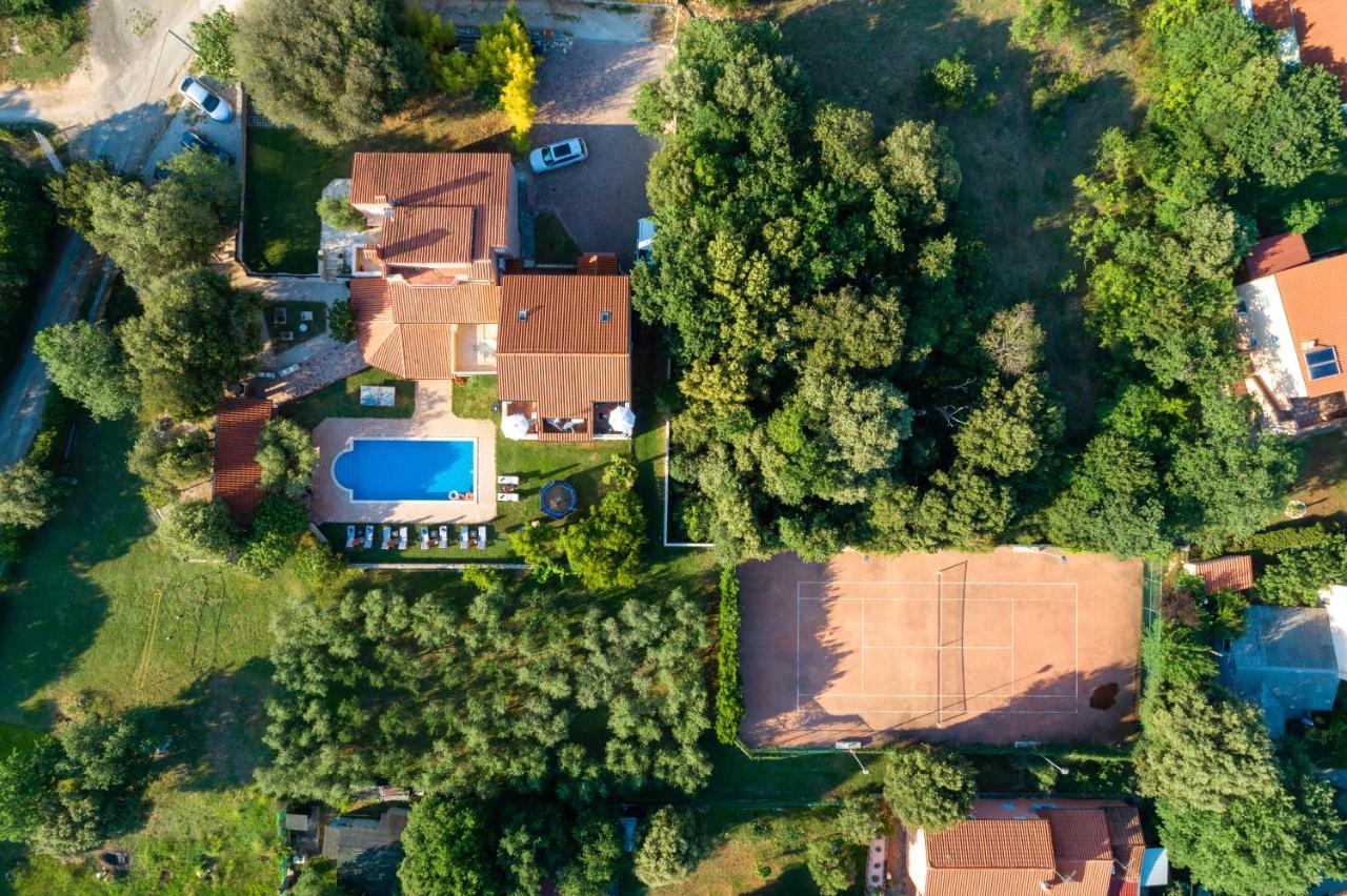 Guesthouse "Barboska" - Big Outdoor Swimming Pool & Private Tennis Court Воднян Екстериор снимка