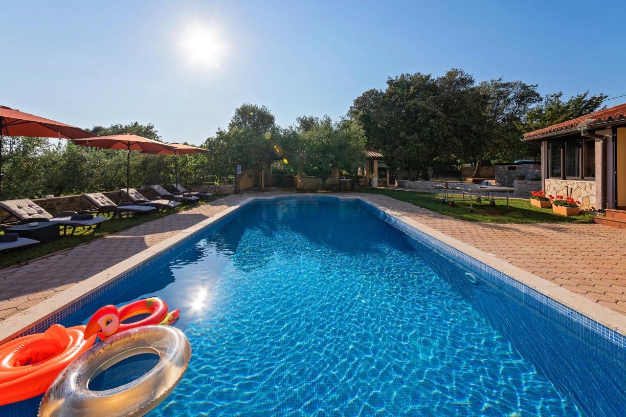 Guesthouse "Barboska" - Big Outdoor Swimming Pool & Private Tennis Court Воднян Екстериор снимка