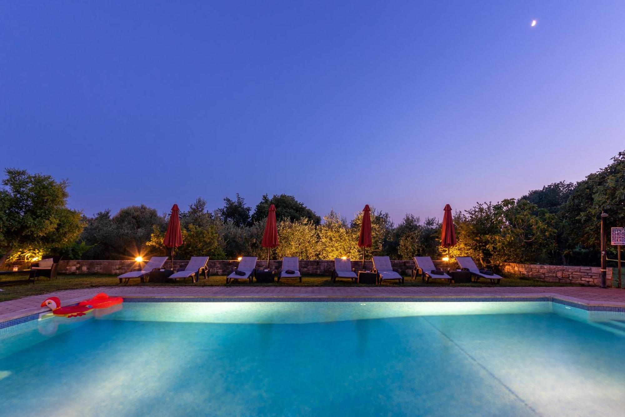Guesthouse "Barboska" - Big Outdoor Swimming Pool & Private Tennis Court Воднян Екстериор снимка