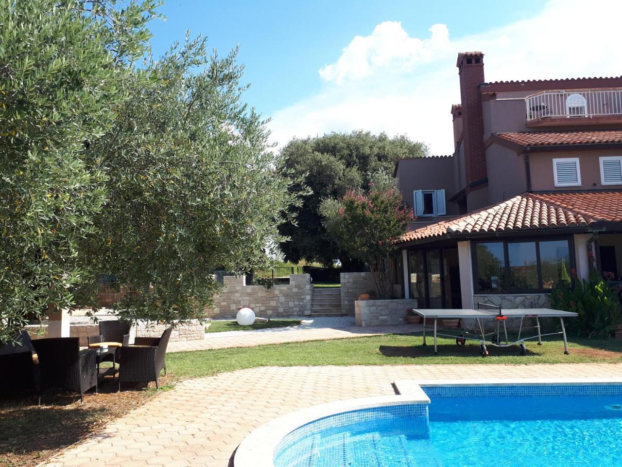 Guesthouse "Barboska" - Big Outdoor Swimming Pool & Private Tennis Court Воднян Екстериор снимка