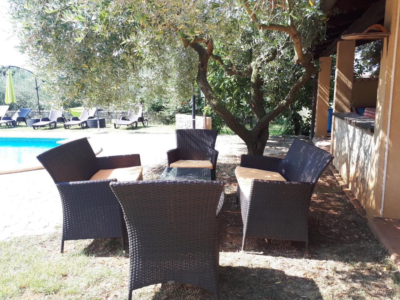 Guesthouse "Barboska" - Big Outdoor Swimming Pool & Private Tennis Court Воднян Екстериор снимка